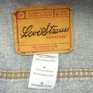 Levi Strauss blue jean jacket